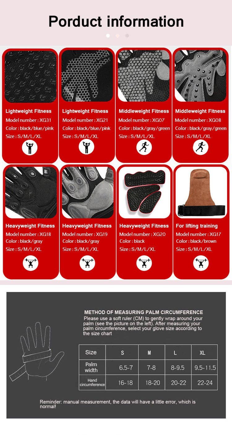 VIGOR - Wholesale Fitness Equipment - Breathable Workout Gloves Weight Lifting Fingerless Gym Exer1