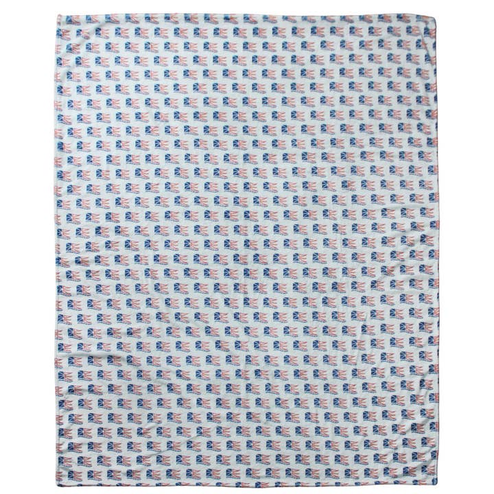 Microfiber Throw Newfoundland Waving Flag for wholesale by IH Casa Decor