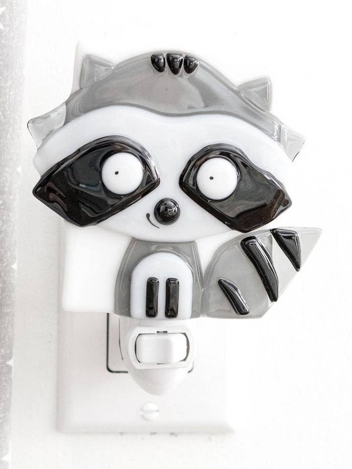 Night Light - Raccoon - Gaston for wholesale by Shine on me Distribution