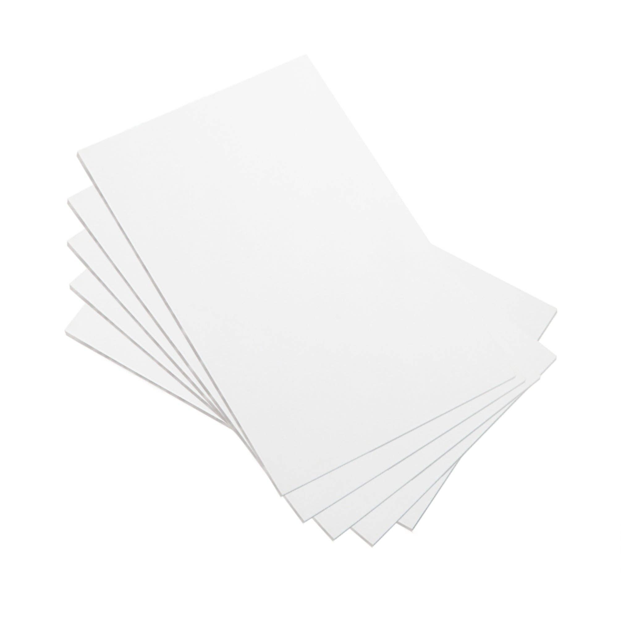 FIXTUREDISPLAYS - Wholesale Craft Supplies - White EVA foam sheets crafts 30 pack 9X12 inches 2mm paper card making craft DIY 15630-9x12-30PK0