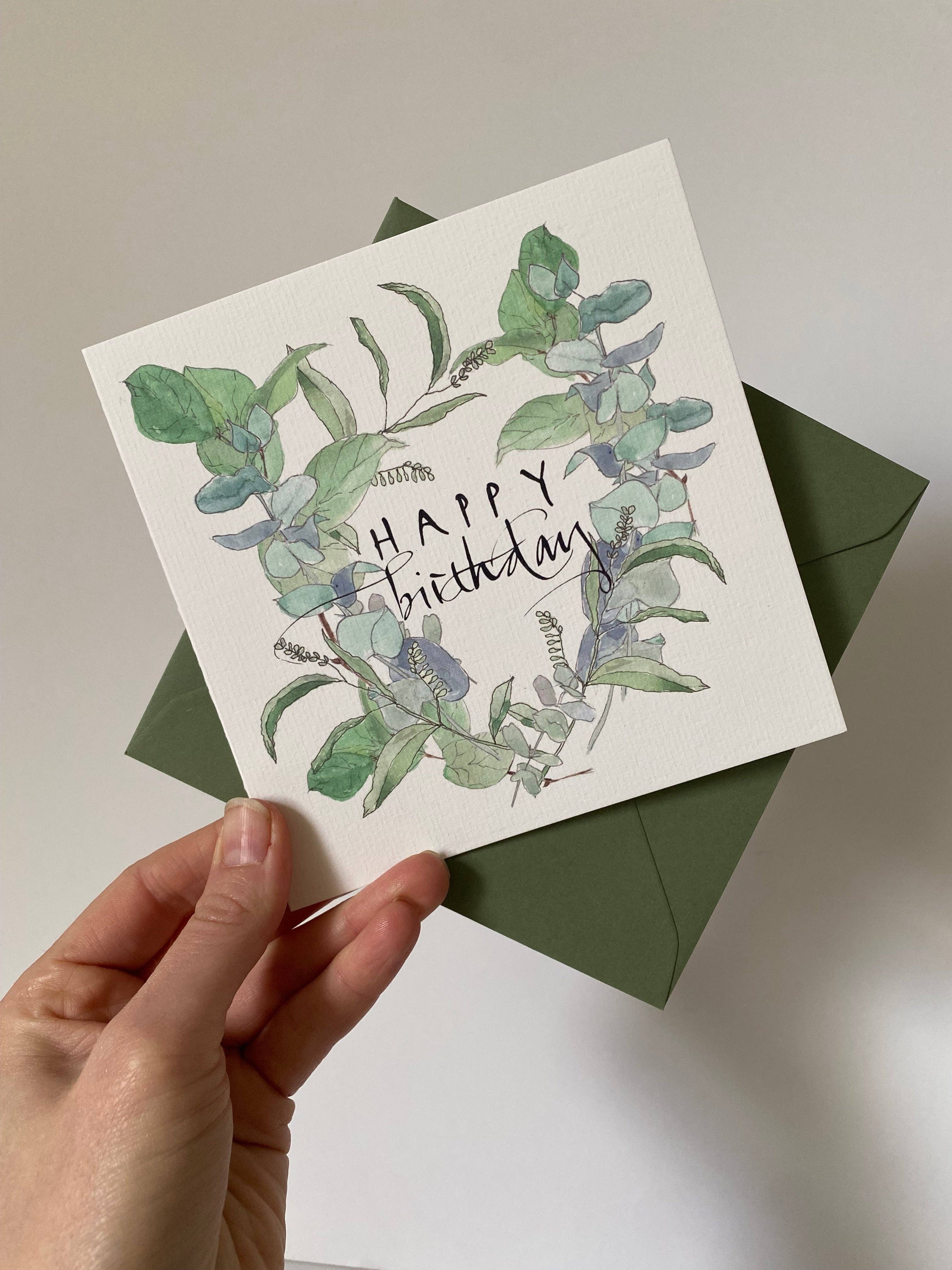 Edinburgh Letters – wholesale Birthday card – Happy Birthday Card1