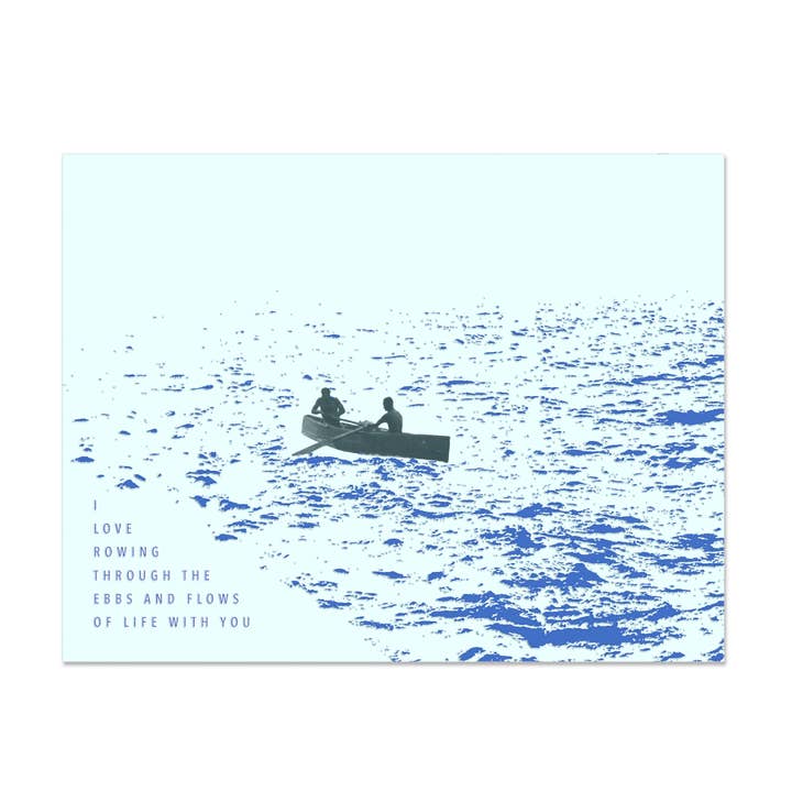 Des rameurs que j'adore traverser les hauts et les bas de la vie avec vous pour la vente par Embued Photophiles