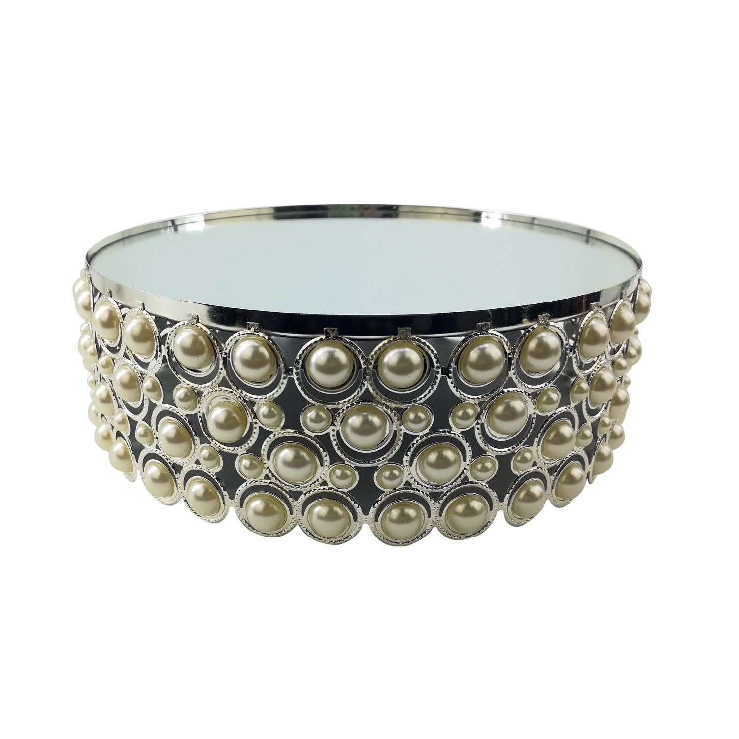 Decor N Beyond – Großhandel Kuchenständer – Pearl Cake Spiegelständer1