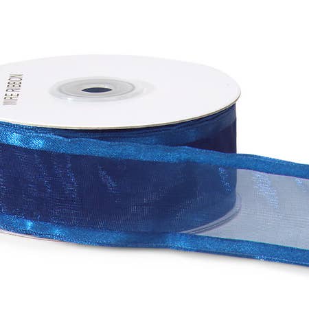 Nashville Wraps - Wholesale Ribbon - Gift Wrapping - Wired Satin Edge Sheer Ribbon5