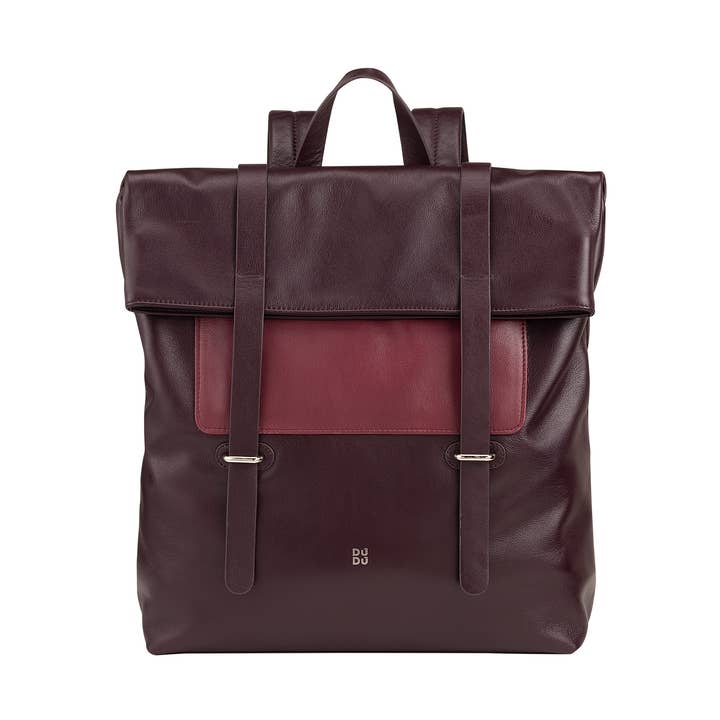 Dudu Læder Rygsæk Farvet Mørk Bourgogne for engroshandel hos dudu