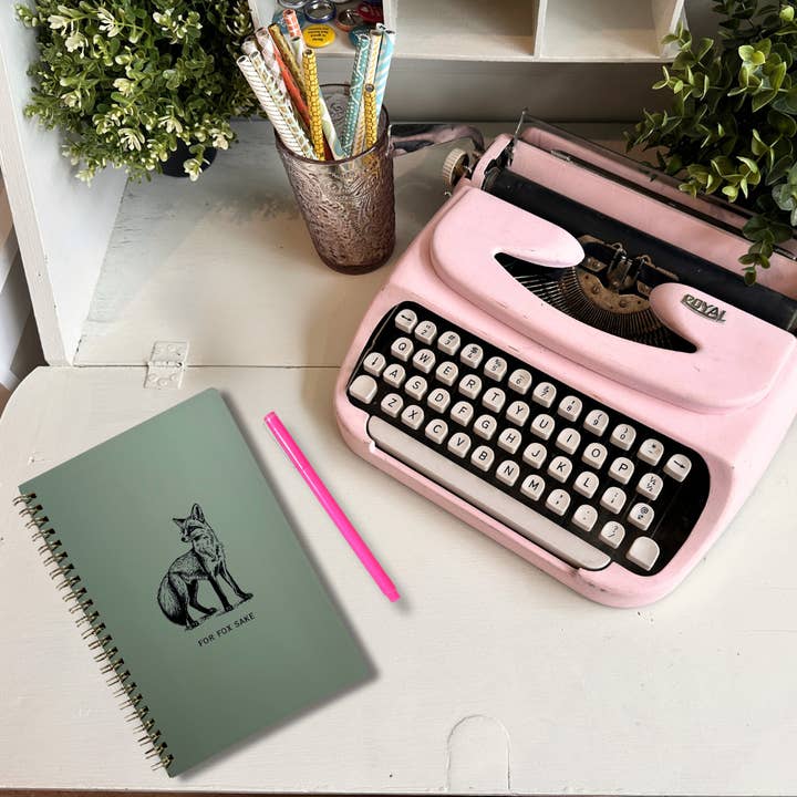 Pretty Pages - Wholesale Notebook - For Fox Sake | Spiral Notebook | Journal2