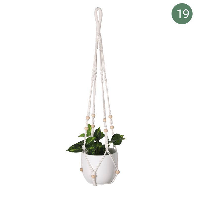Homerely (We Cover All Import Duties) - Wholesale Hanging Planter - Handmade Macrame Plant Hangers (Plants and pots excluded)17
