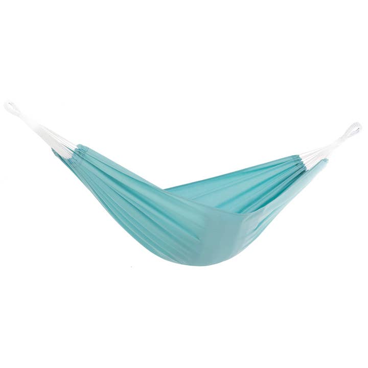 Brazilian Polyester Hammock - Double Aqua for wholesale by Vivere Outdoor Pty Ltd