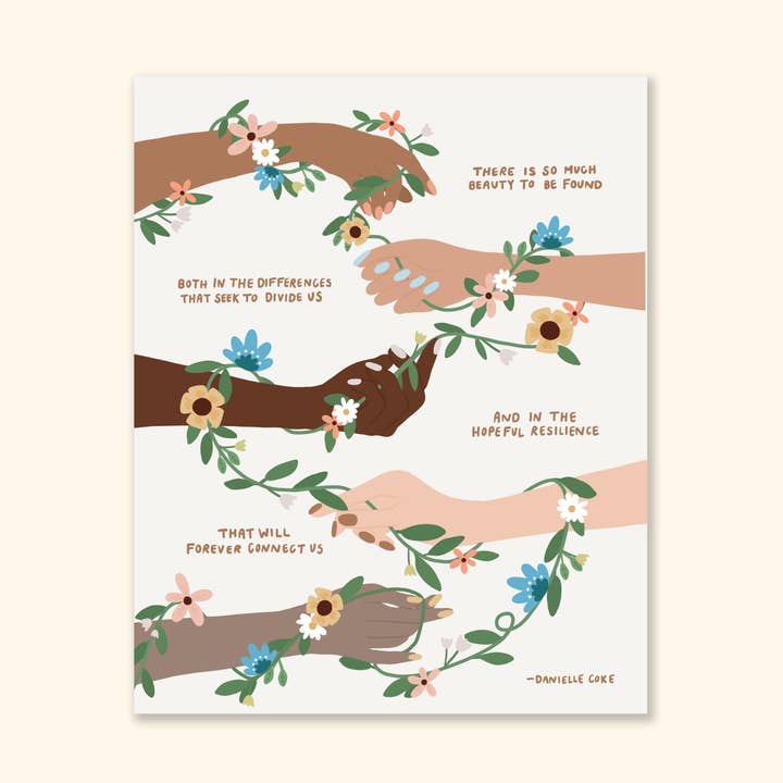 Hopeful Resilience Print for wholesale by Oh Happy Dani