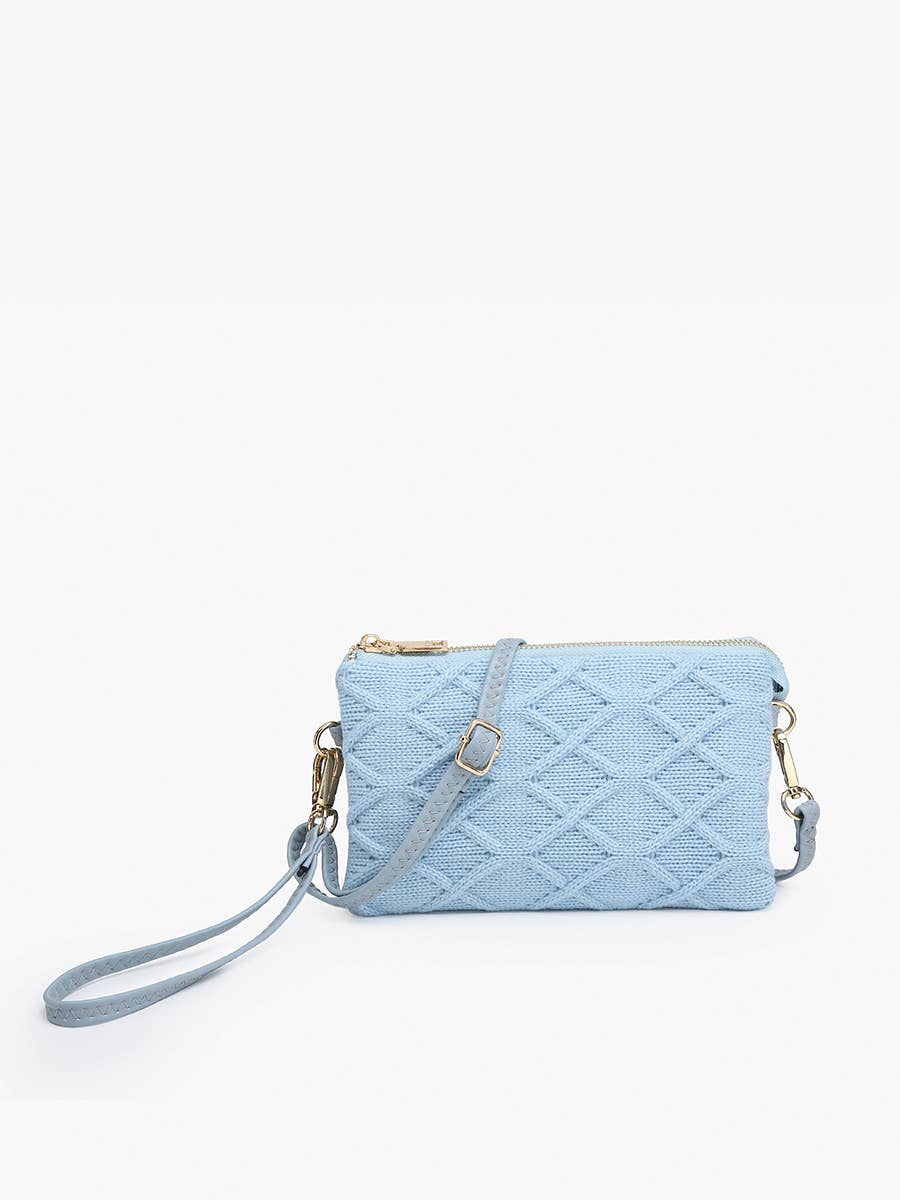 Jen & Co. - Vendita all'ingrosso Borsa a tracolla - Donna - M013SW Riley Sweater a 3 scomparti a tracolla/borsa da polso1