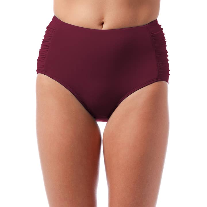 SIDE SHIRRED COMFORT CORE BOTTOM for wholesale by Jantzen