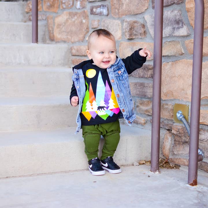 Bazzle Baby - Wholesale Pants - Baby - Modern Movers - Olive - size 9-12mo