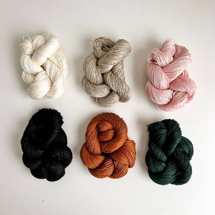 Flax & Twine - Wholesale Yarn - Flax & Twine Daytime Linen - Fingering Weight15