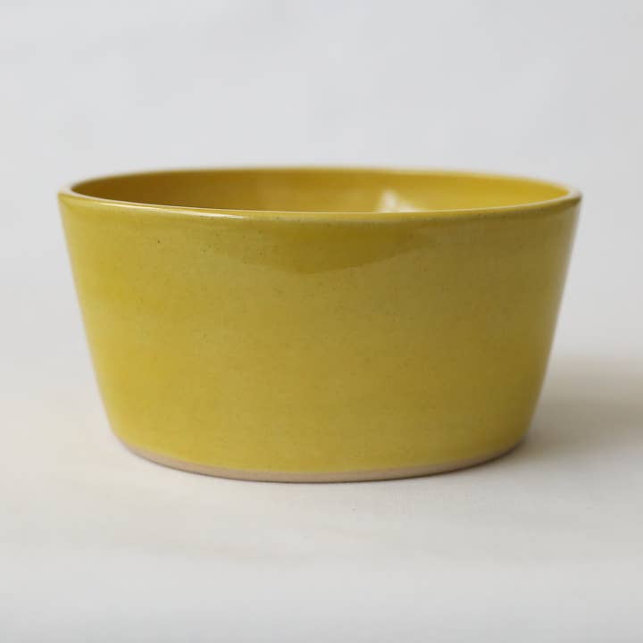 Sun Yellow Classic Breakfast Bowl for wholesale by Katie L Thompson Designs