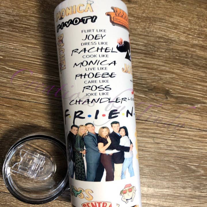 Friends Tumbler for wholesale by Creations by Trudy