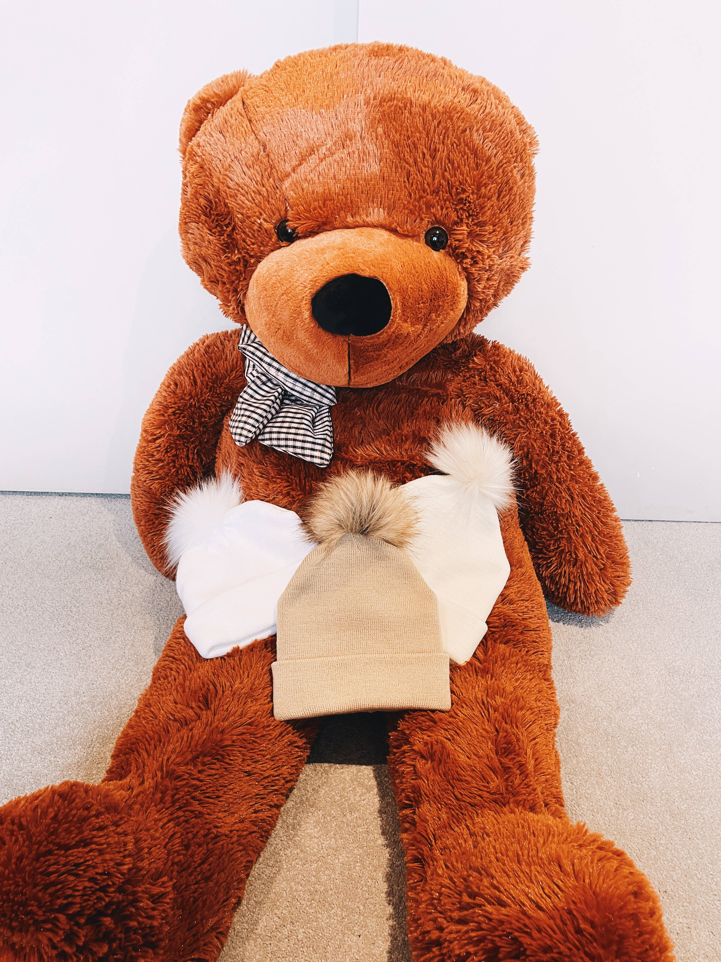 Himmelberg Baby - Wholesale Beanie - Kids - Single Pom Pom Baby/Kid's Beanie, 6M to 6Y, Luxury Cotton3