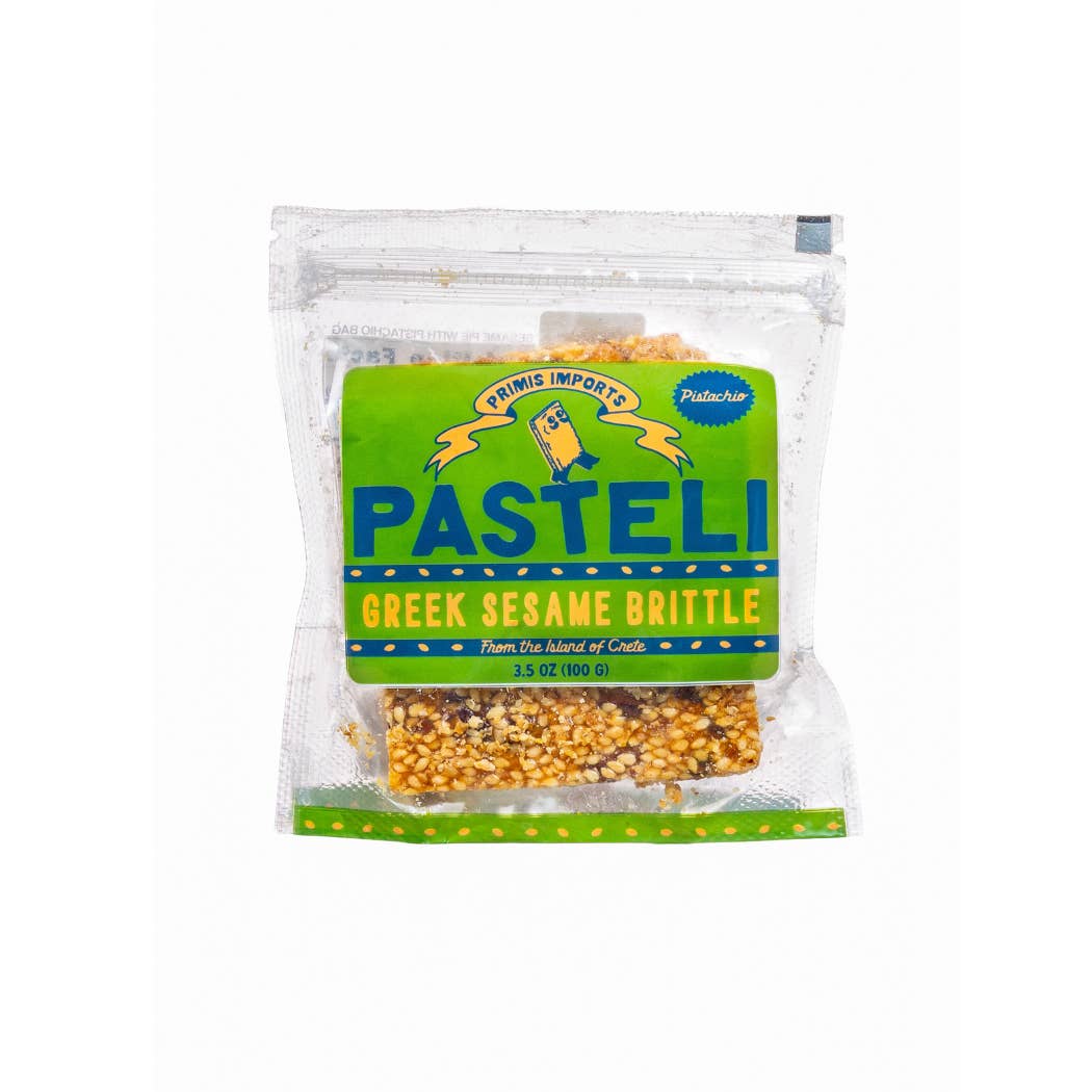 Primis Imports - Wholesale Nuts - Pasteli with Greek Pistachio