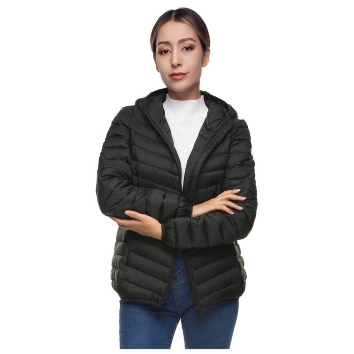 Rokka & Rolla - Wholesale Puffer Jacket - Women's - Women's Light Packable Puffer Jacket13