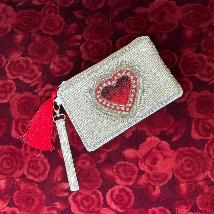 Perlebesat Hjertepose Medium for engroshandel hos Muno