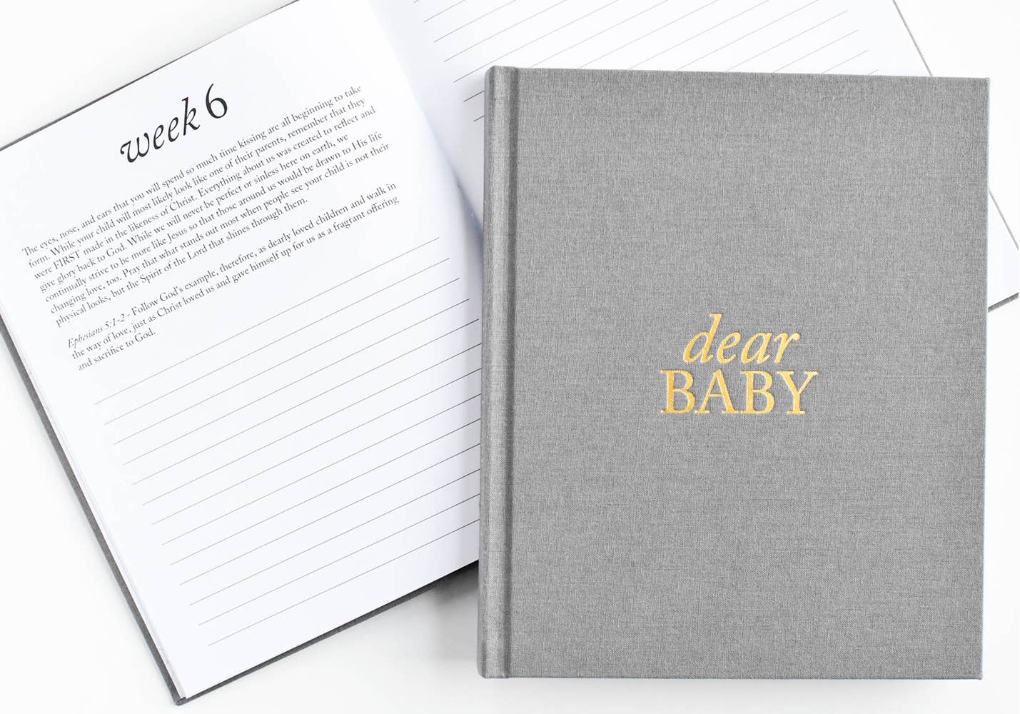 Duncan & Stone Paper Co. - Wholesale Journal/Diary - Maternity - Dear Baby: A Pregnancy Prayer Journal & Memory Book for Moms8