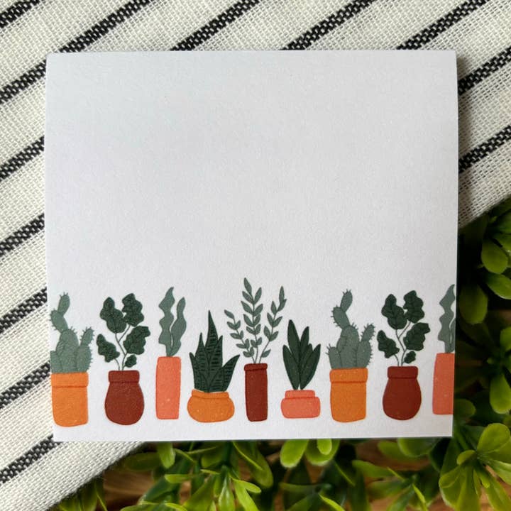 Plant Lovers Sticky Notes for wholesale by Raydiant Goods