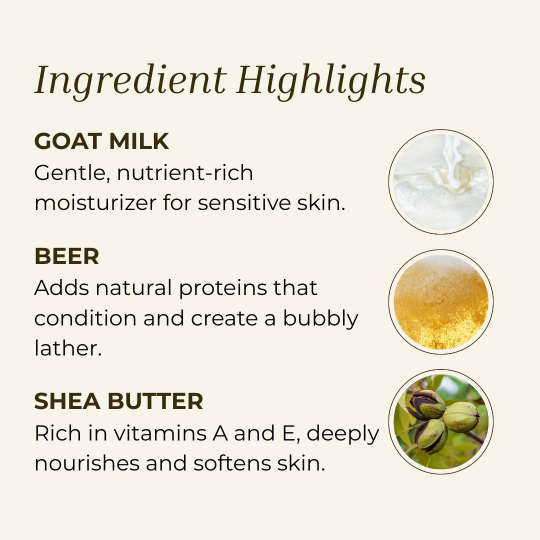 Hudson Valley Skin Care - Wholesale Bar Soap - Drunken' Old Goat Honey Ale Natural Bar Soap2