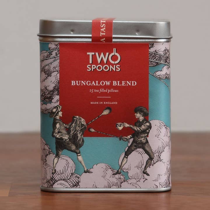 Bungalow Blend - Tea Caddy for wholesale by Two Spoons Tea