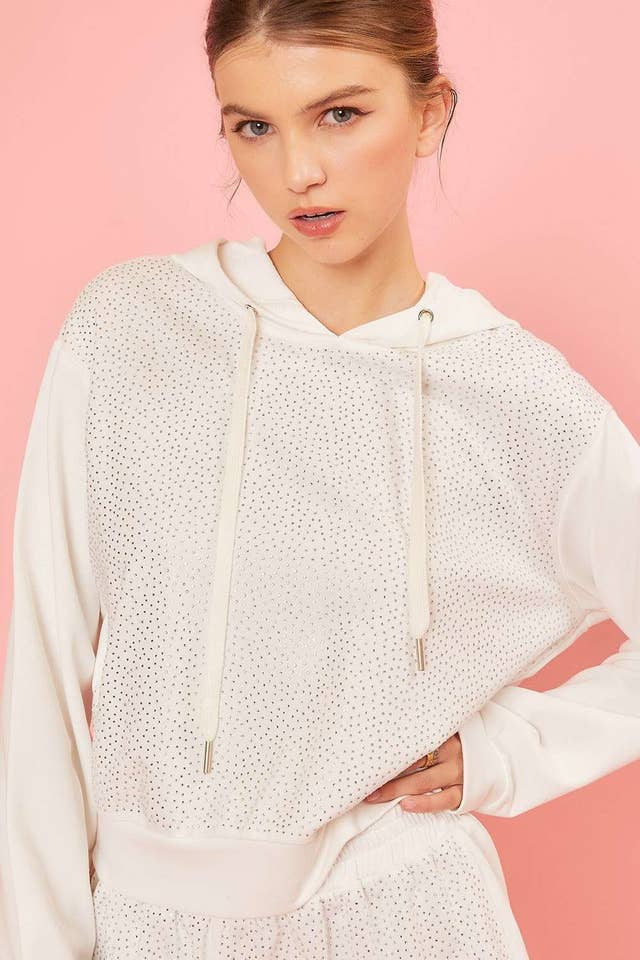 Main Strip - Wholesale Hoodie - Women's - ✨ Pink Rhinestone Hoodie – Sparkle Lounge Top10