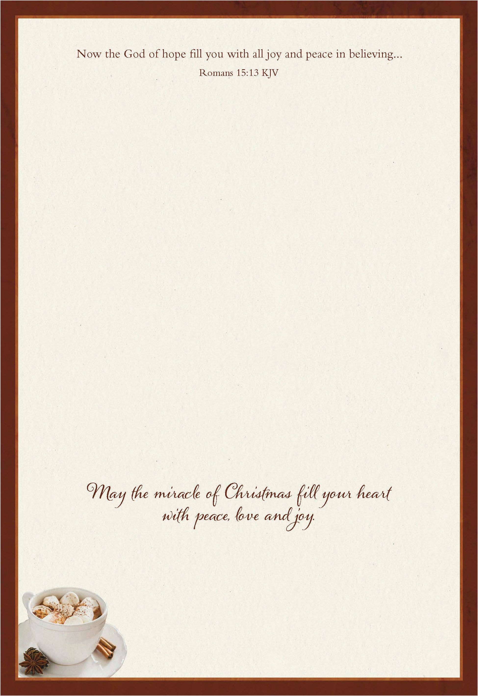 Crown Point Graphics - Vente Cartes de Noël - Cartes de Noël religieuses en boîte - Noël douillet KJV12