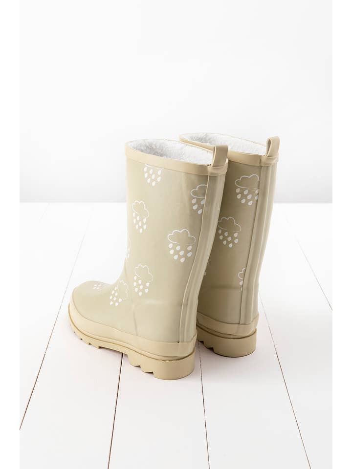 Grass & Air - Wholesale Rain Boots - Women's - Stone Adult Colour-Changing Winter Wellies1