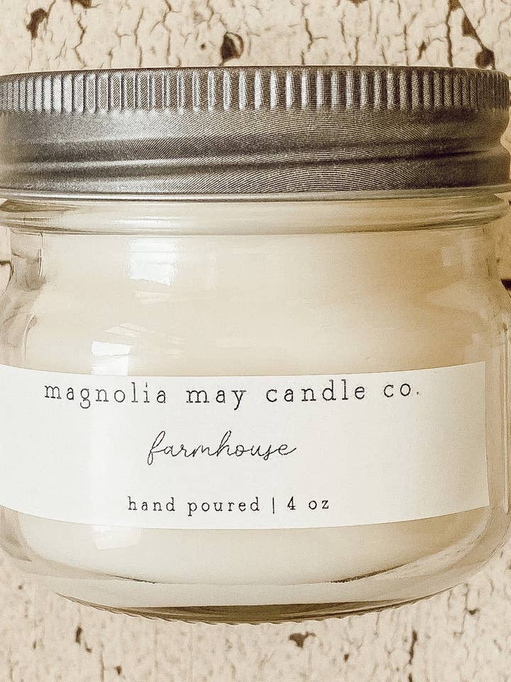 Ferme 4 oz pour la vente par Magnolia May Candle Co
