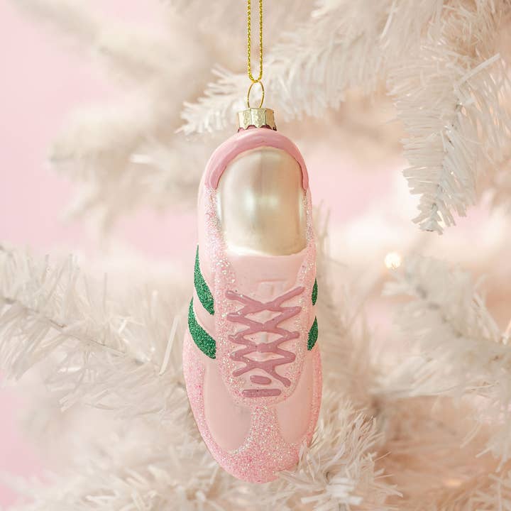 Rock Paper Scissors - Wholesale Ornament - Sneaker Christmas Ornament - Pink Kicks Christmas1