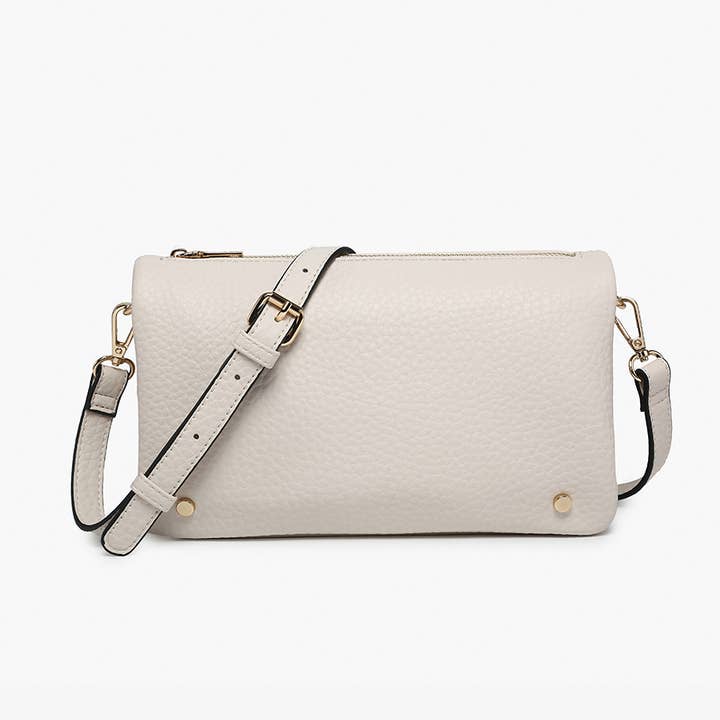 Jen & Co. - Wholesale Crossbody Bag - Women's - M2672 Phiona Studded Flapover Crossbody6