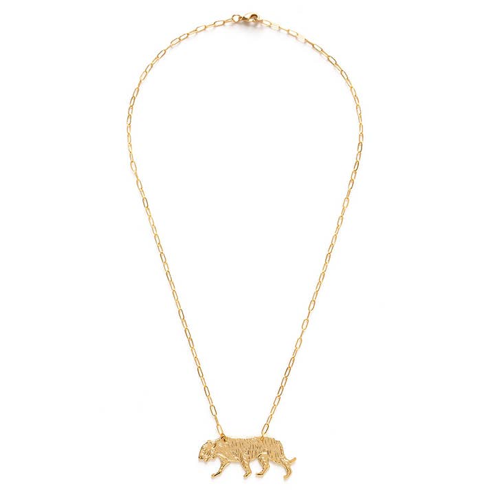 Amano Studio - Wholesale Pendant/Charm Necklace - Tiger Necklace