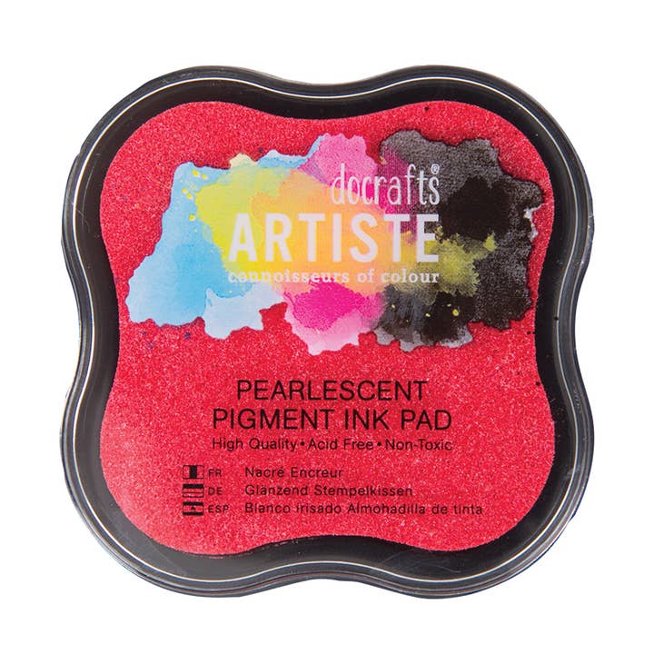 Bloc de tinta pigmentada Artiste, color rosa perlado para venta al por mayor de West Design Products