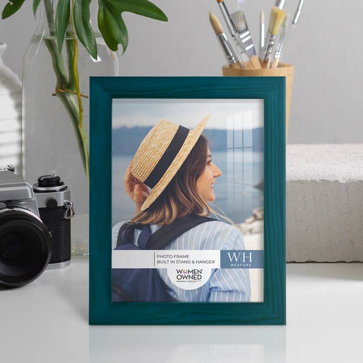 Wexford Home - Wholesale Picture Frame - Photo Frame, Real Wood with Wood Grain, Ocean Blue17