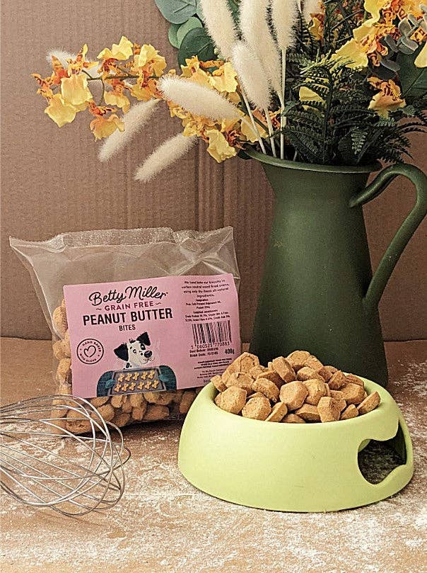 Betty Miller – wholesale Pet treats – Dog – Grain-Free Peanut Butter Bites