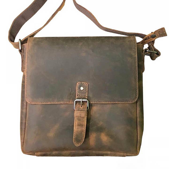 Hunter Leder-Umhängetasche - VL173 für den Großhandel von Viceroy Leathers