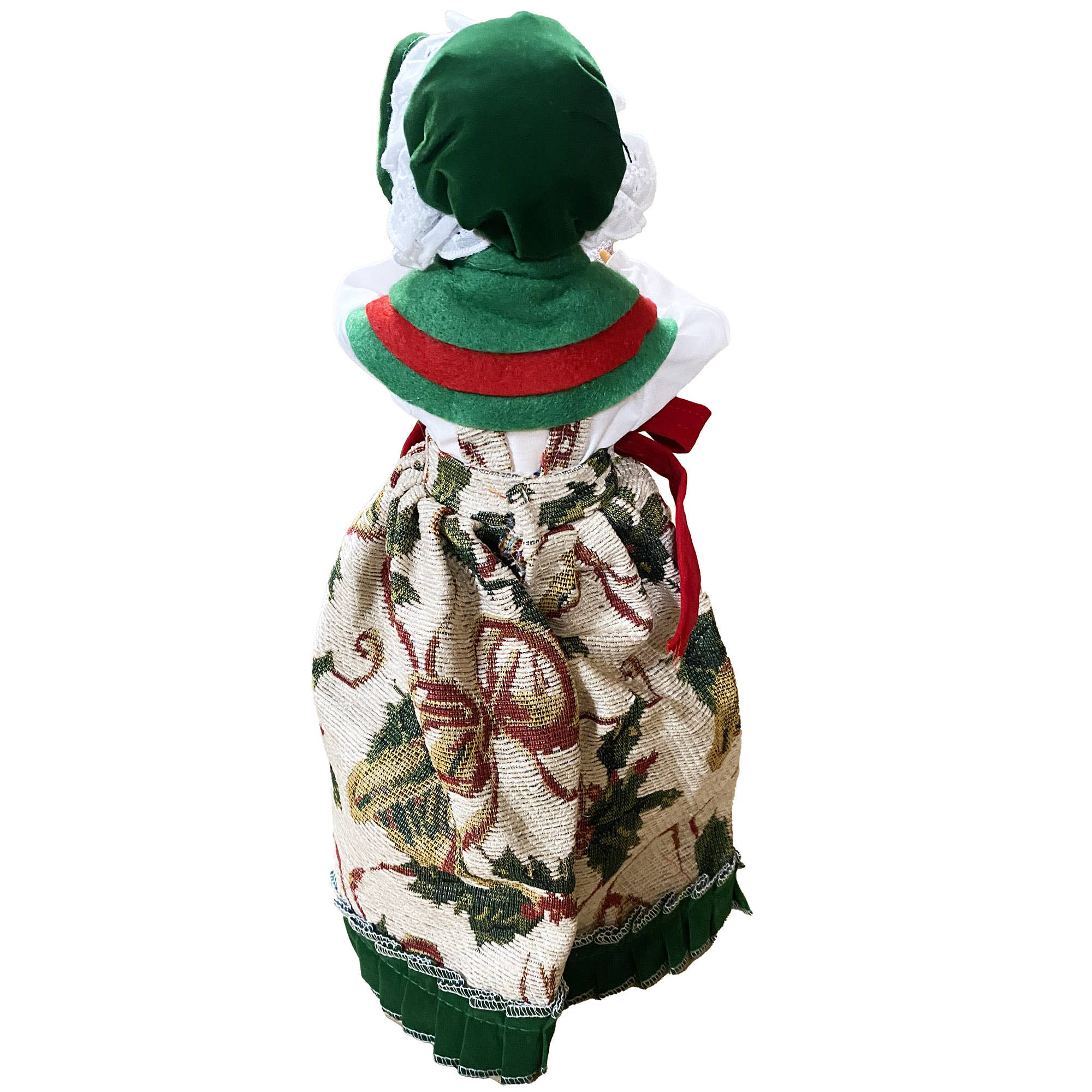 Santa’s Workshop Inc. - Wholesale Christmas Decoration - 15" To 18" Holly Carolers, Set of 49