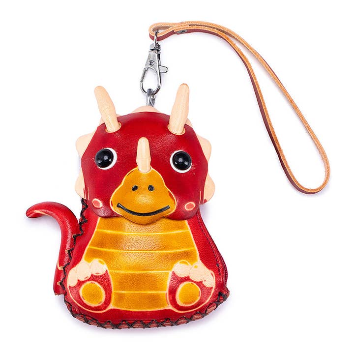 SALINA TRADING INC - Wholesale Coin Purse - Women's - Creative Handmade Leather Coin Purse with Zodiac Animal Design4