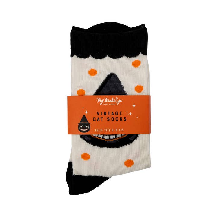 My Mind’s Eye - Wholesale Socks - Unisex - VHP1050 - Vintage Cat Socks6