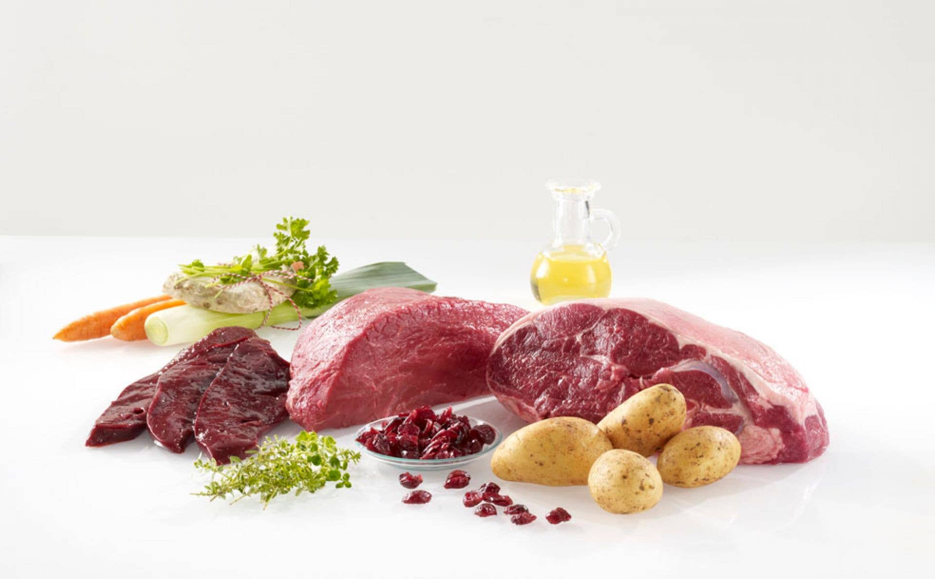 WESTHO - Wholesale Pet Food - Dog - Allgäu dog food 800g (75% Black Angus beef & pasture lamb)1