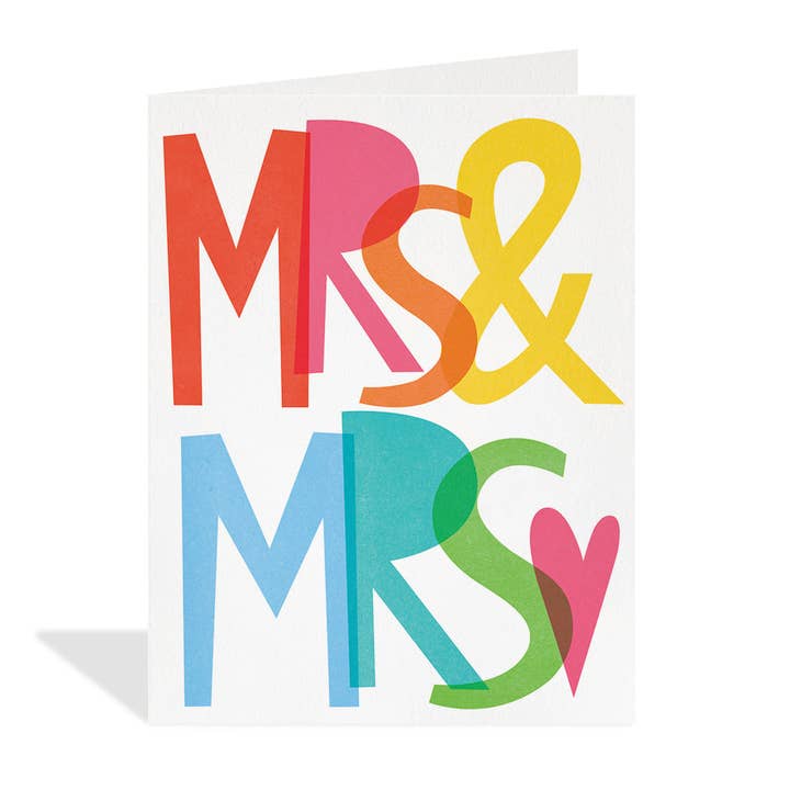 Mrs and Mrs for wholesale by Halfpenny Postage Intl
