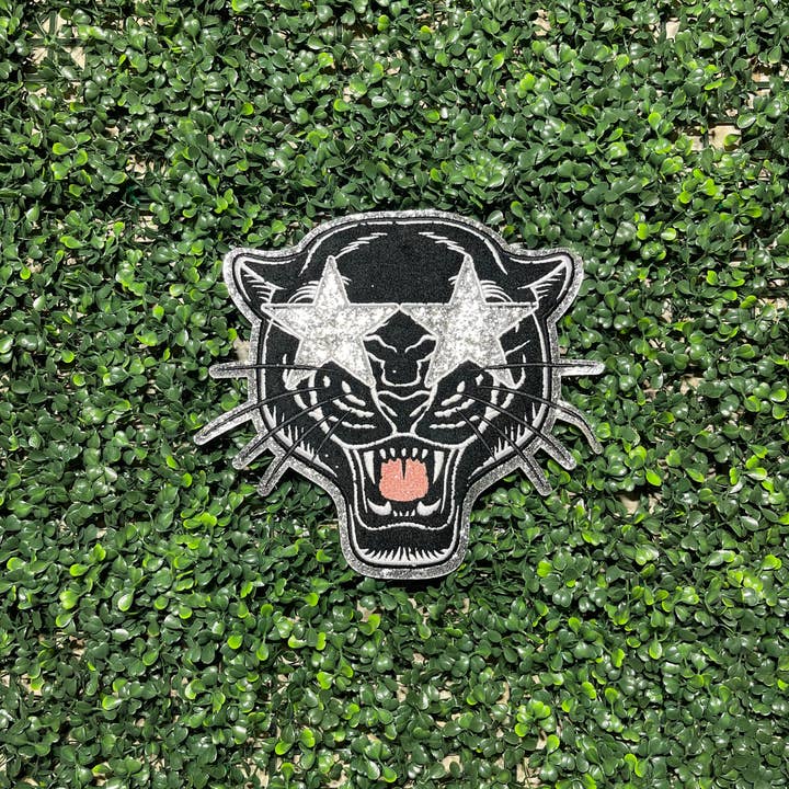 black panther Star Eyed Panther....Patches only for wholesale on Faire