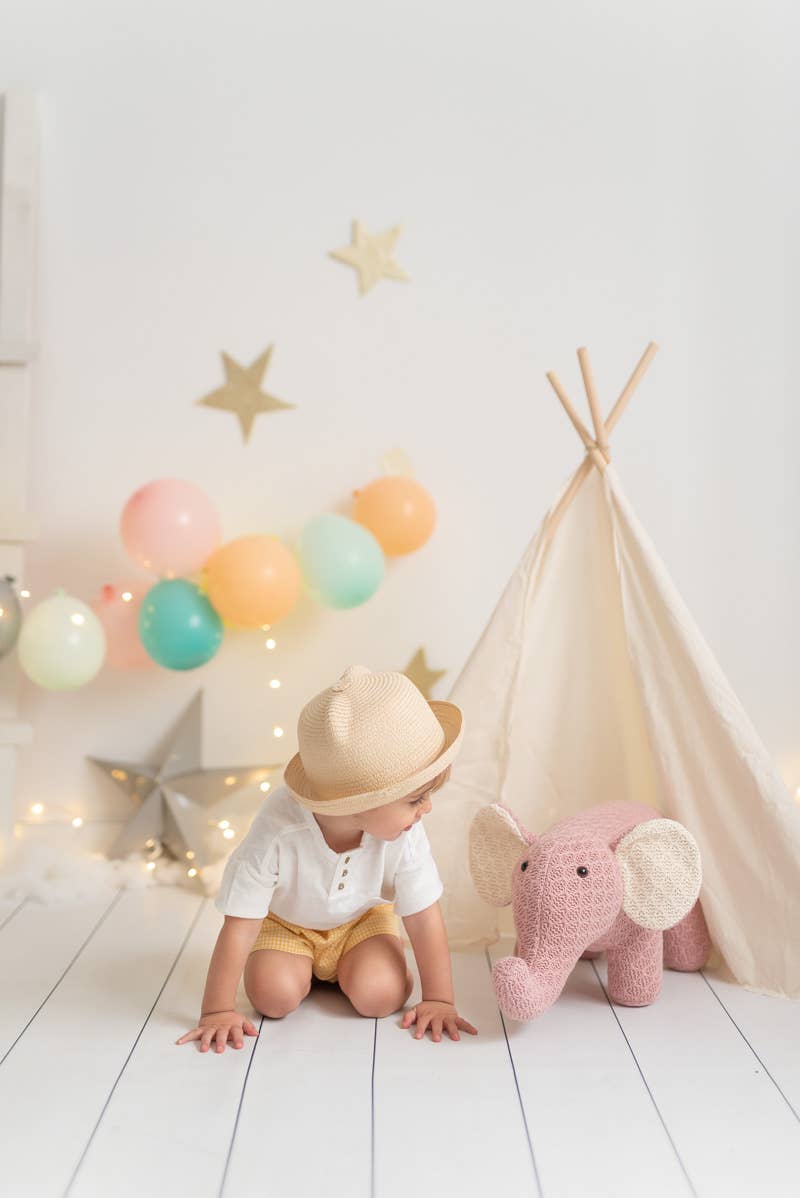 Crochetts - Wholesale Stuffed/Plush Toy - Kids & Baby - 100% COTTON ELEPHANT PLUSH TOY1