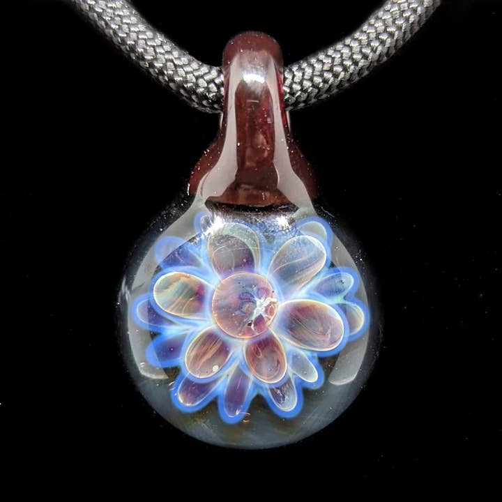 Glass Implosion Pendant for wholesale by Fairy Fingers Glass