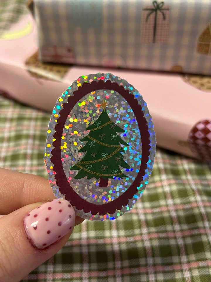 Autocolante Árvore de Natal 🌲 por atacado de Nany Craft Shop
