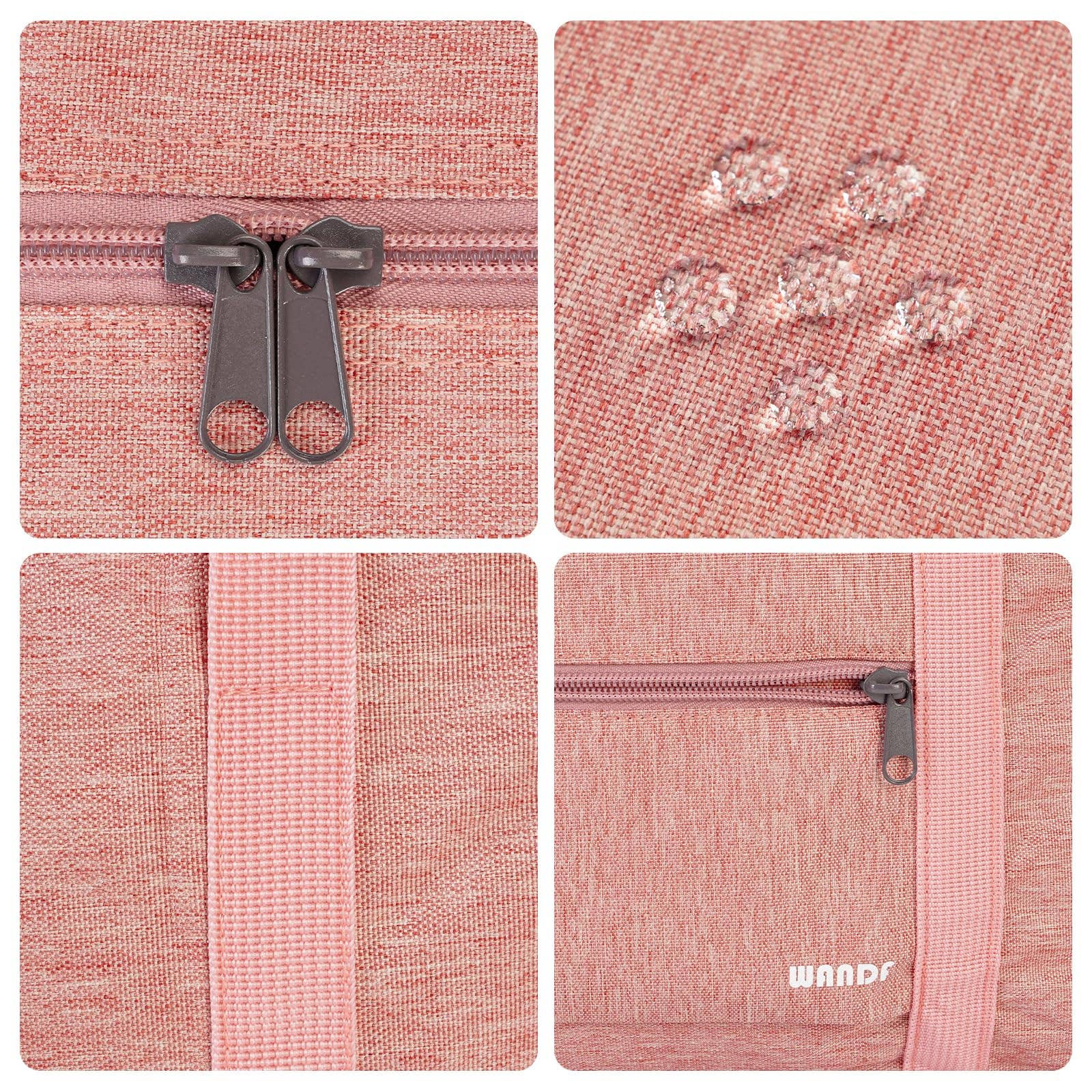 wandf - Wholesale Weekender Bag - Women's - Airplane Personal Item Travel Bag Best Underseat Bag WF112258