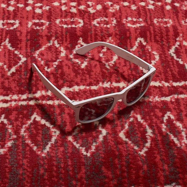 Red BC BERBERE 2 Polypropylene style Berber carpet for wholesale on Faire
