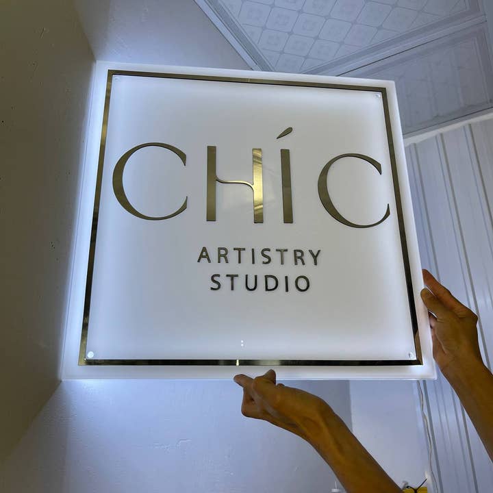 Glow Neon - Wholesale Neon Sign - Personalize Logo/Signboard w/ LED Lights, Sign for Business